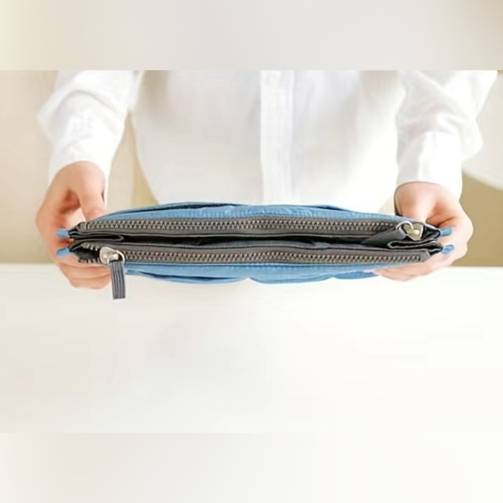 Bag Organizer Insert, Travel Storage, Makeup Multi Pocket Multifunction 🆕 - Picture 9 of 14